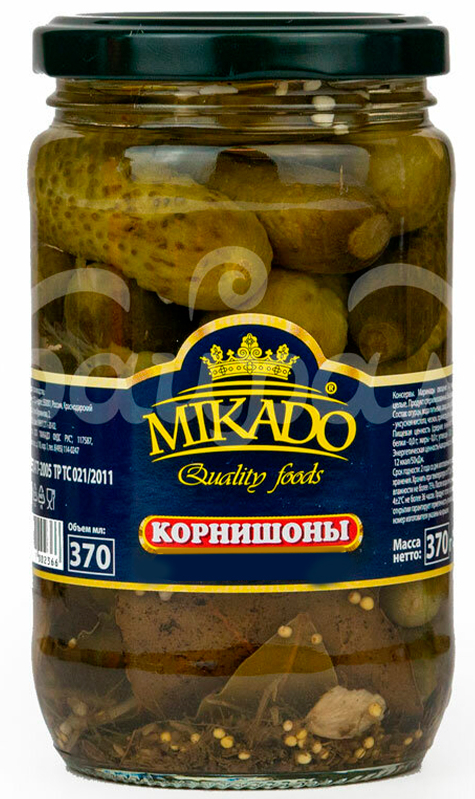 Микадо Корнишоны 370мл.