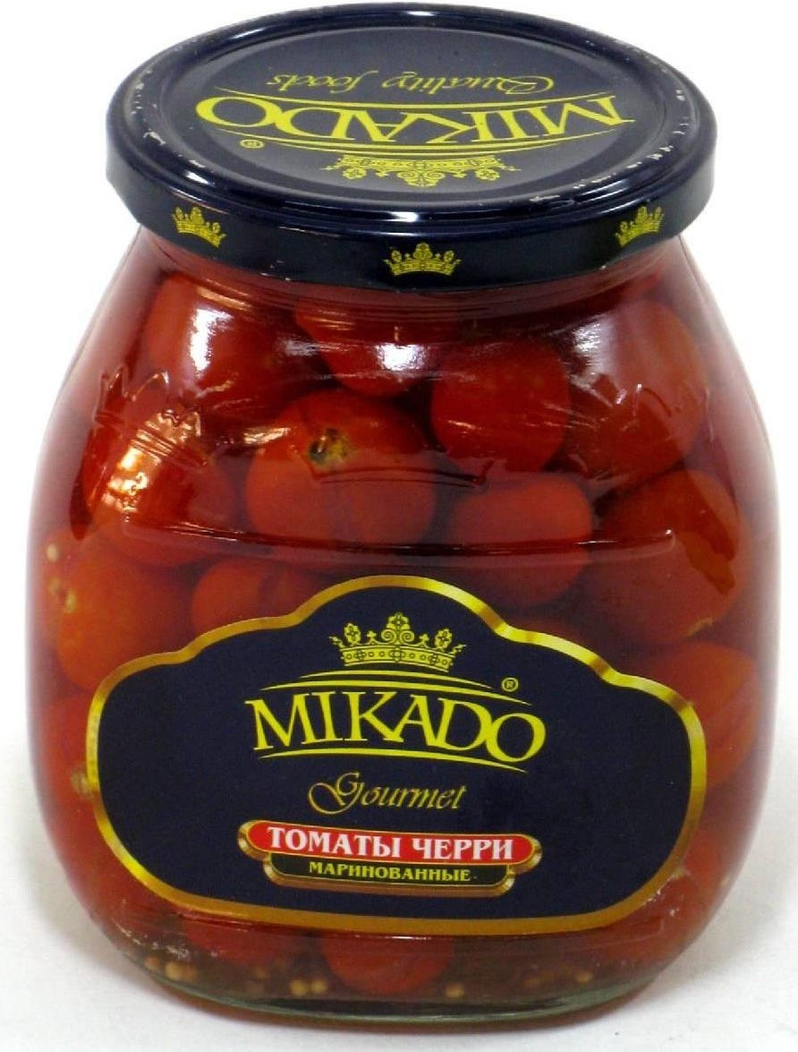 Микадо Томаты черри маринованные 720мл